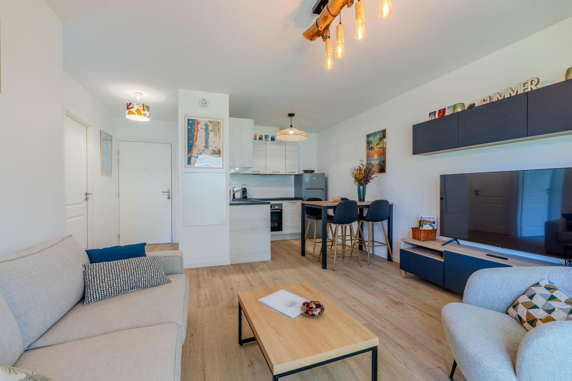 Atlantic Selection - Le Duna - Ambiance Zen Avec Terrasse & Parking Capbreton Exterior photo
